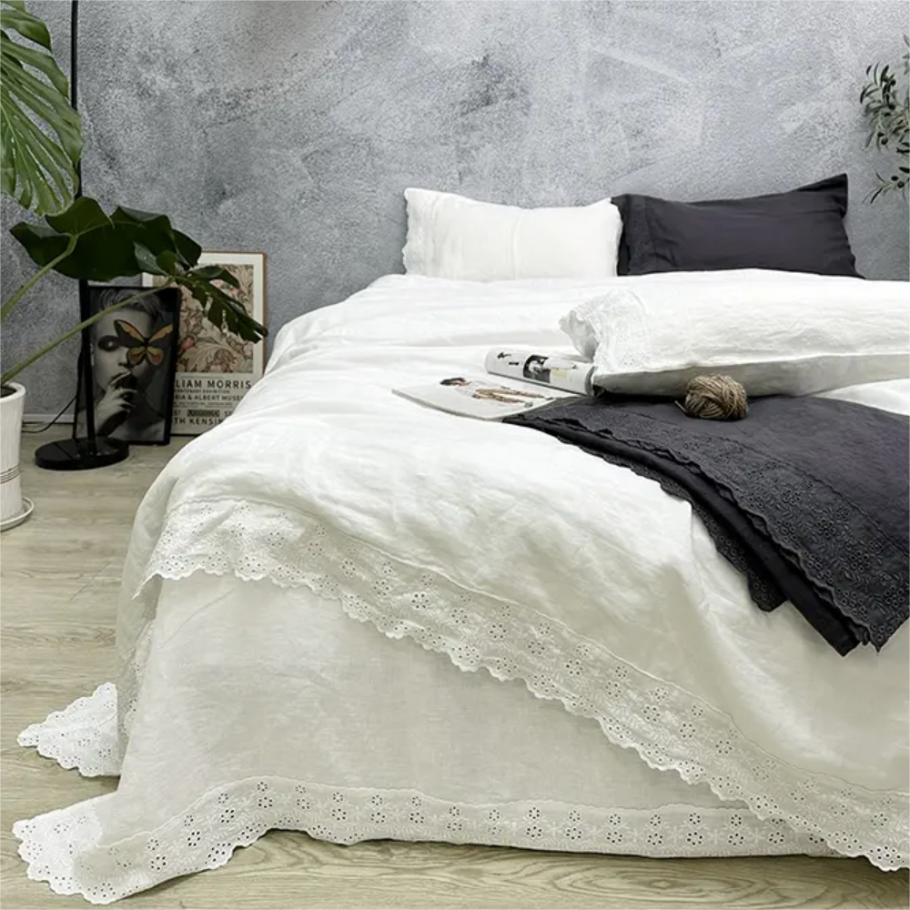 Pure Linen Four-Piece Bedding Set