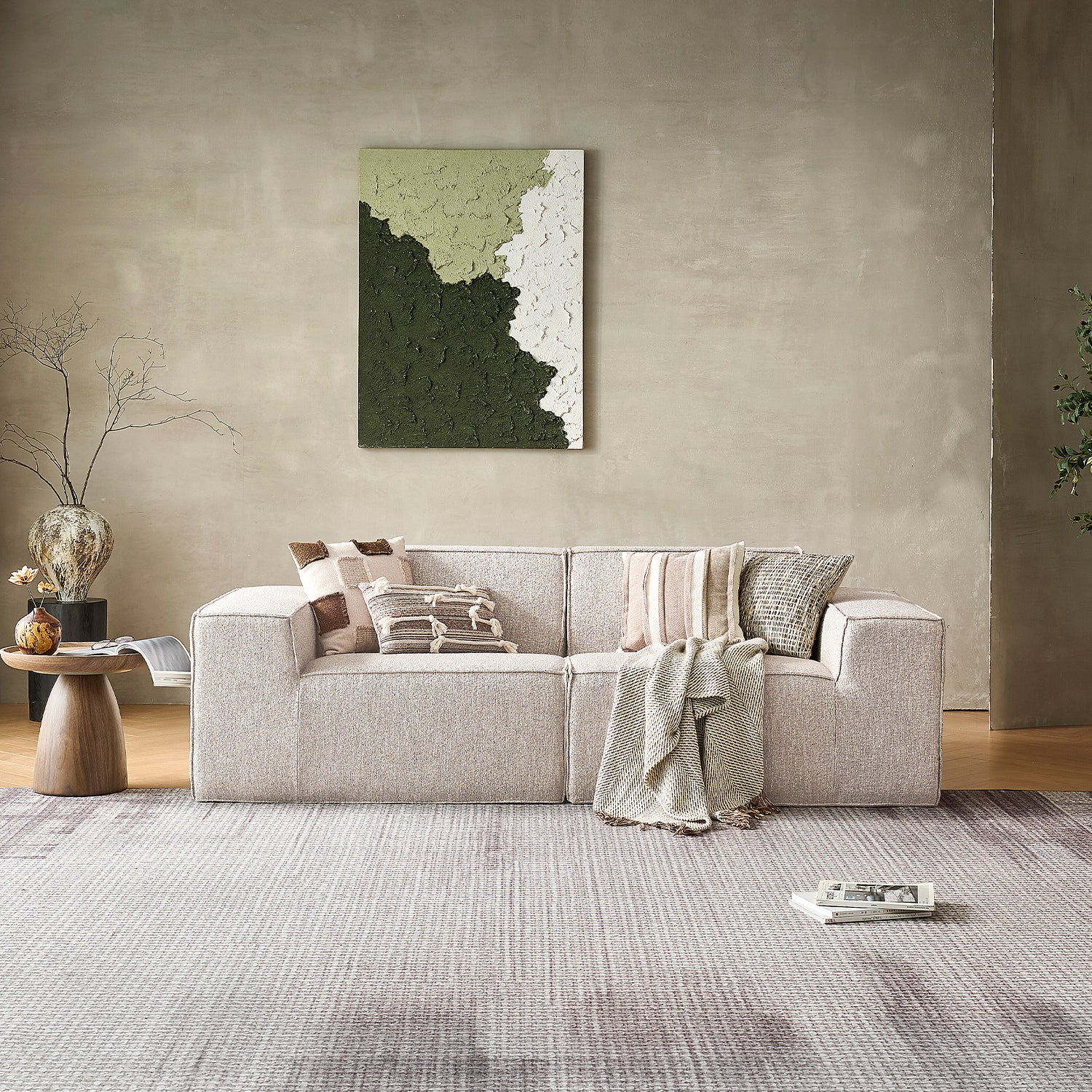 High-Quality Performance Linen sofa