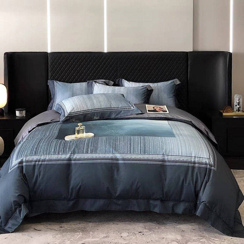 Soft Cotton Starry Night 4-piece Bedding Set