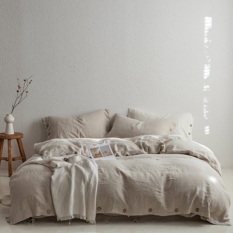Natural Comfort Hemp 4-piece Bedding Set