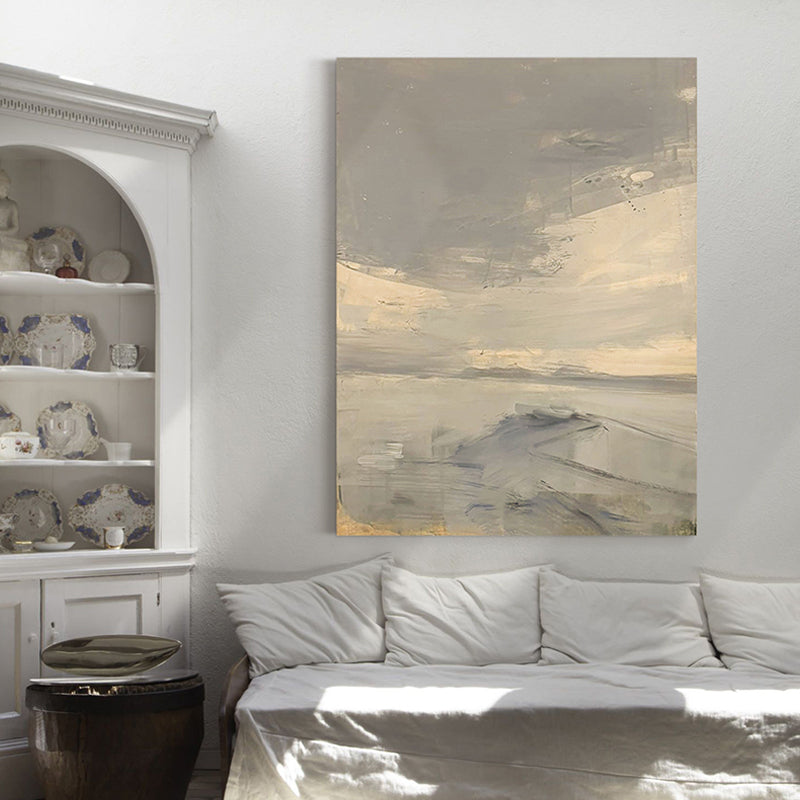 Sea Breeze Handmade Abstract Oil Painting