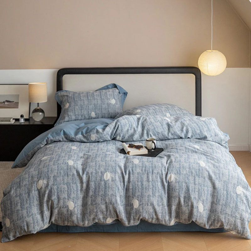 Soft Long-Staple Cotton Jacquard Bedding Set