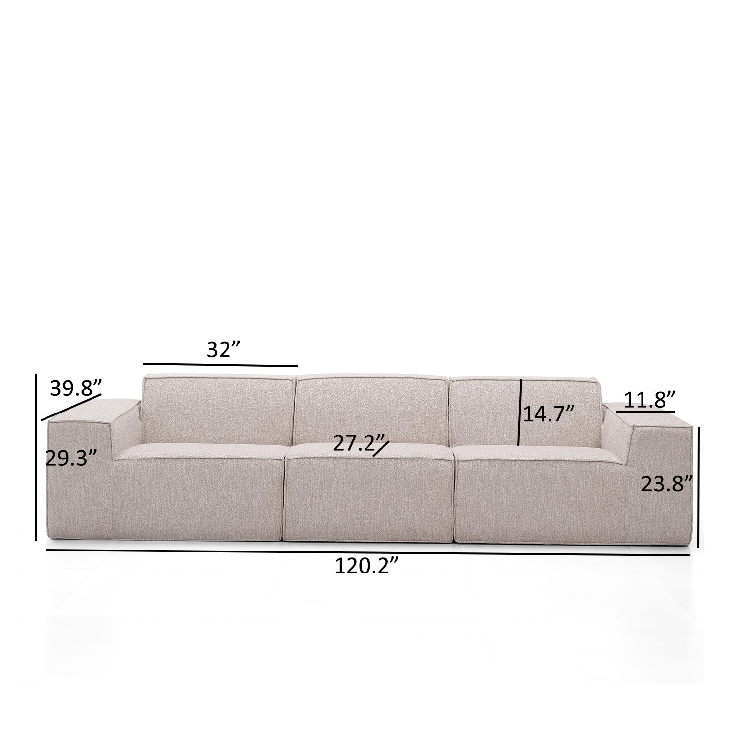High-Quality Performance Linen sofa