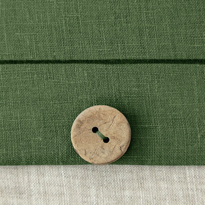 Natural Linen Green 4-piece Bedding Set