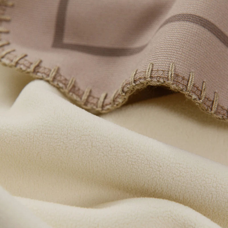 Versatile Cotton Cashmere Horse Pattern Shawl