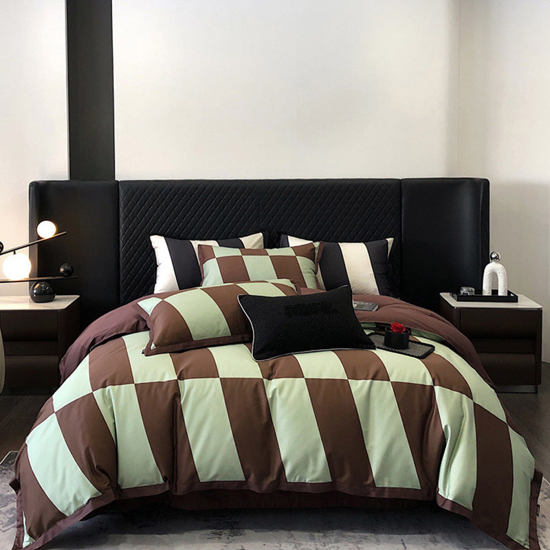 Pure Comfort Long-staple Cotton 4-piece Bedding Set