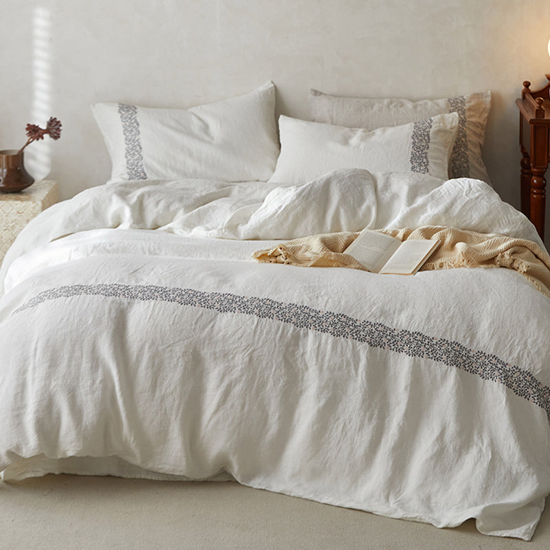 Natural Freshness Linen 4-piece Bedding Set
