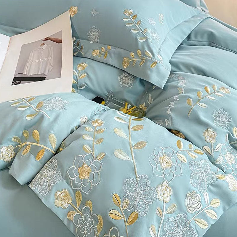Dreamy Garden Pure Cotton Four-Piece Bedding Set