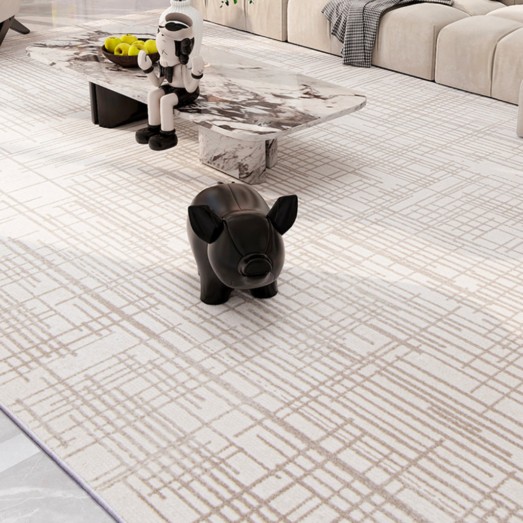 Ultra-soft Polypropylene Blend Irregular Pattern Rug