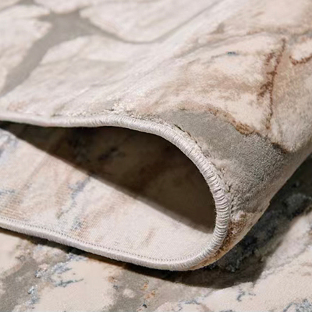 Tencel Marble Stripe Rug