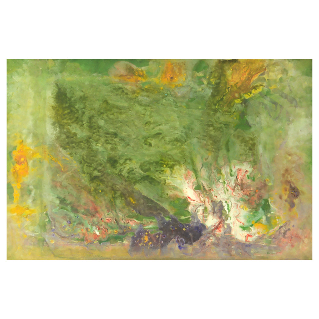 Misty Forest Framed Art Print