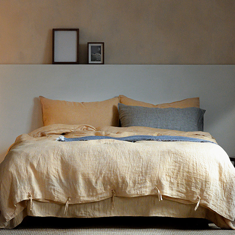 Pure Comfort Linen 4-piece Bedding Set